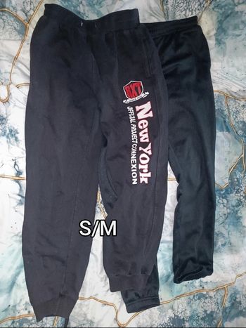 Lot de 2 pantalons jogging ado S/M