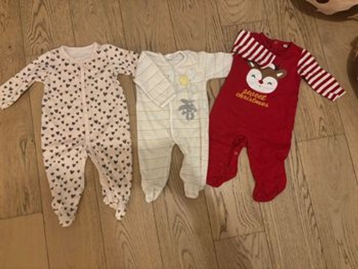 Lot de 3 pyjamas