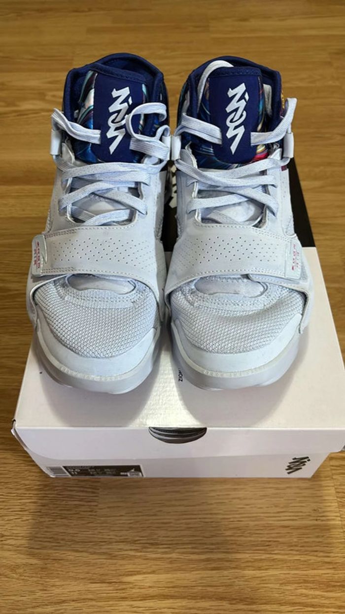 Baskets Jordan Zion 2 Mi-Bleu Rose Initial - photo numéro 6