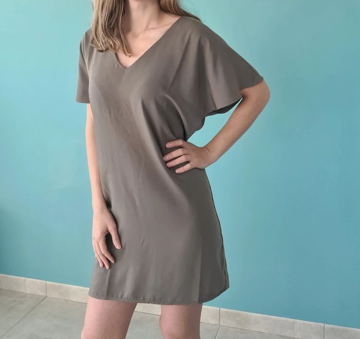 Robe kaki LPB taille 34 neuve avec étiquette - photo numéro 2