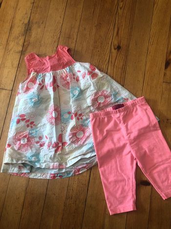 Ensemble robe legging 23/24 mois
