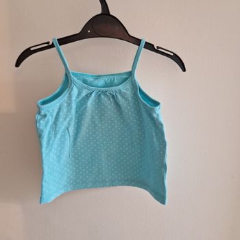 3 mois debardeur turquoise