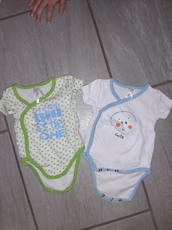 Lot bodies bébé été