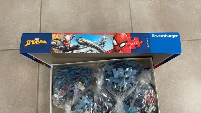 4 puzzles SpiderMan Ravensburger - photo numéro 2