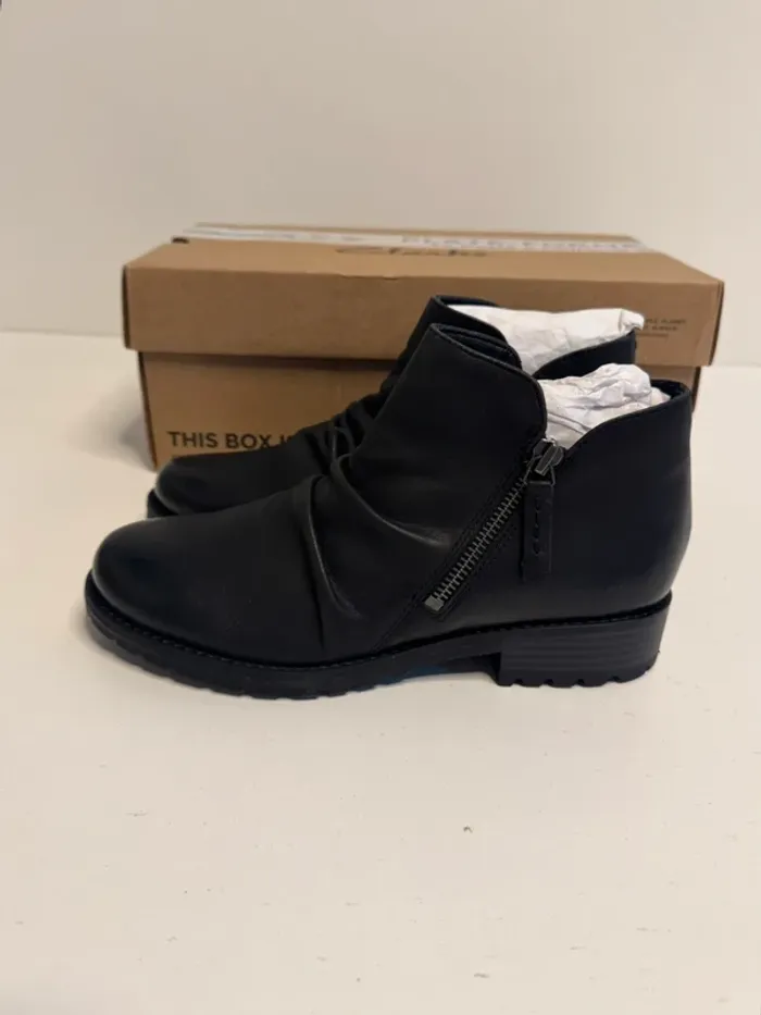Bottines Clarks Clarkwell Zip noir en cuir taille 39 - photo numéro 2