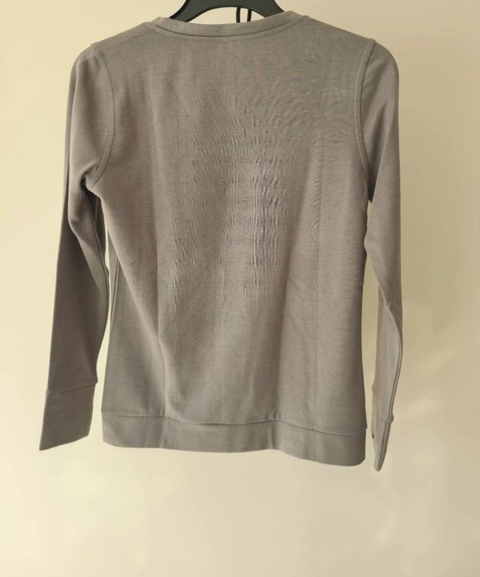 Sweat en col V • Kariban • taille L - photo numéro 3