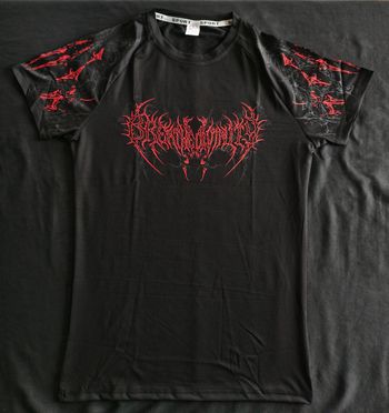 Breathe divinity black t shirt dark workout musculation