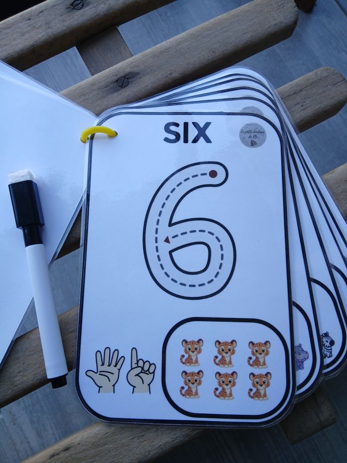 J'apprends à écrire les chiffres - photo numéro 3