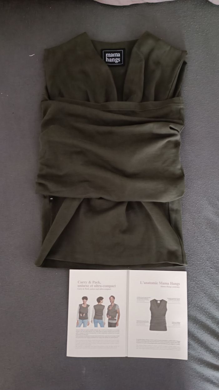 Mama hangs Carry and Pack Olive taille 1