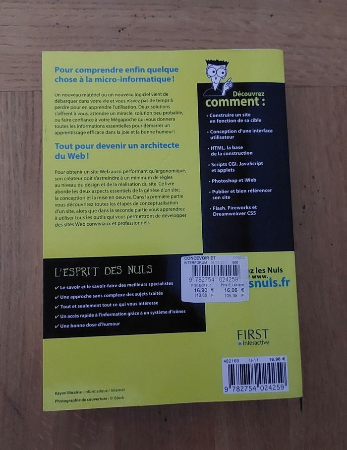 Concevoir et créer un site Web pour les nuls - photo numéro 2