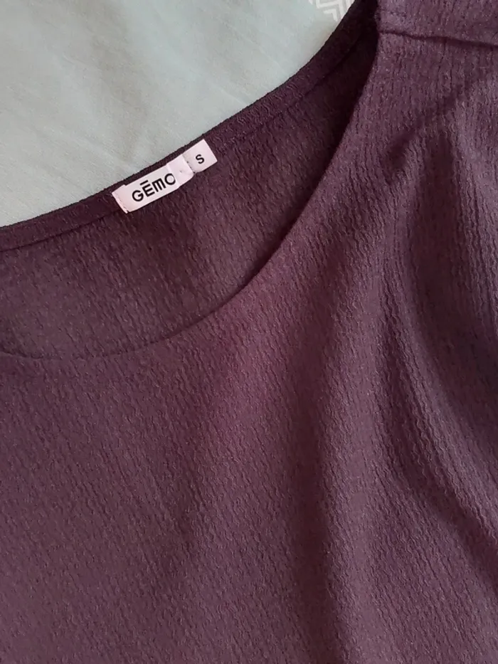 Blouse noire manches 3/4 - photo numéro 7