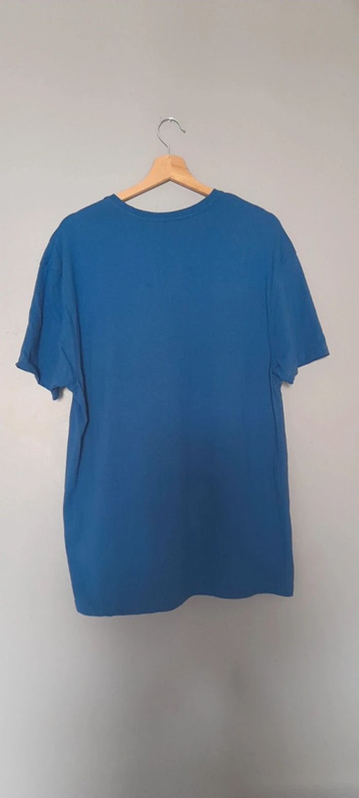 T-shirt imprimé bleu - photo numéro 3