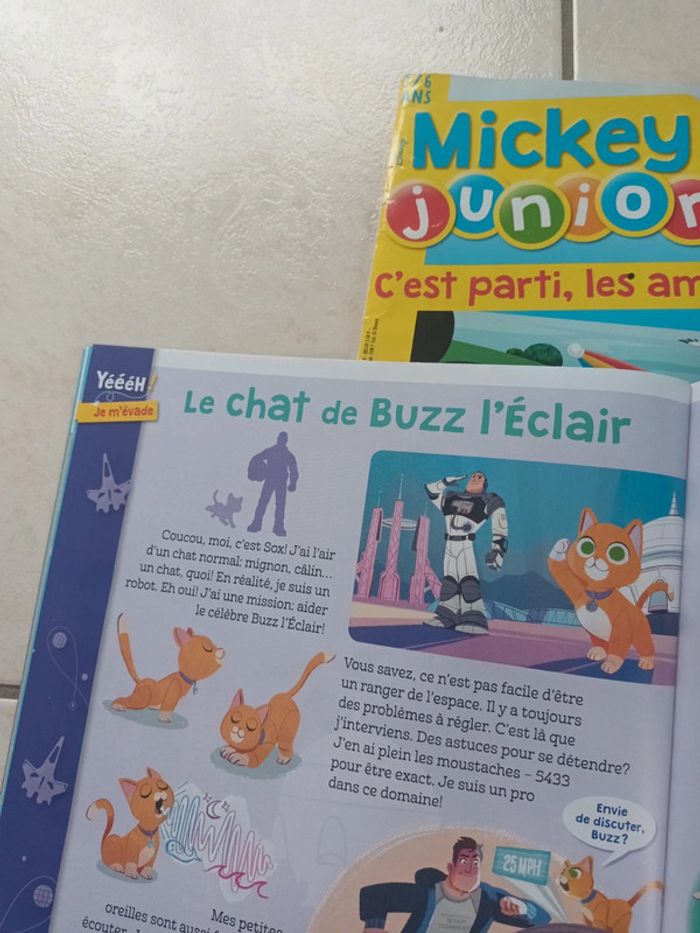 Lot de 4 magazines Mickey junior 3-6 ans - photo numéro 12