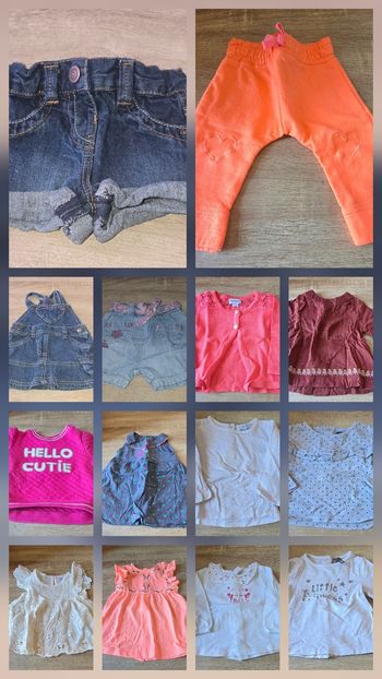 Lot 3 mois fille