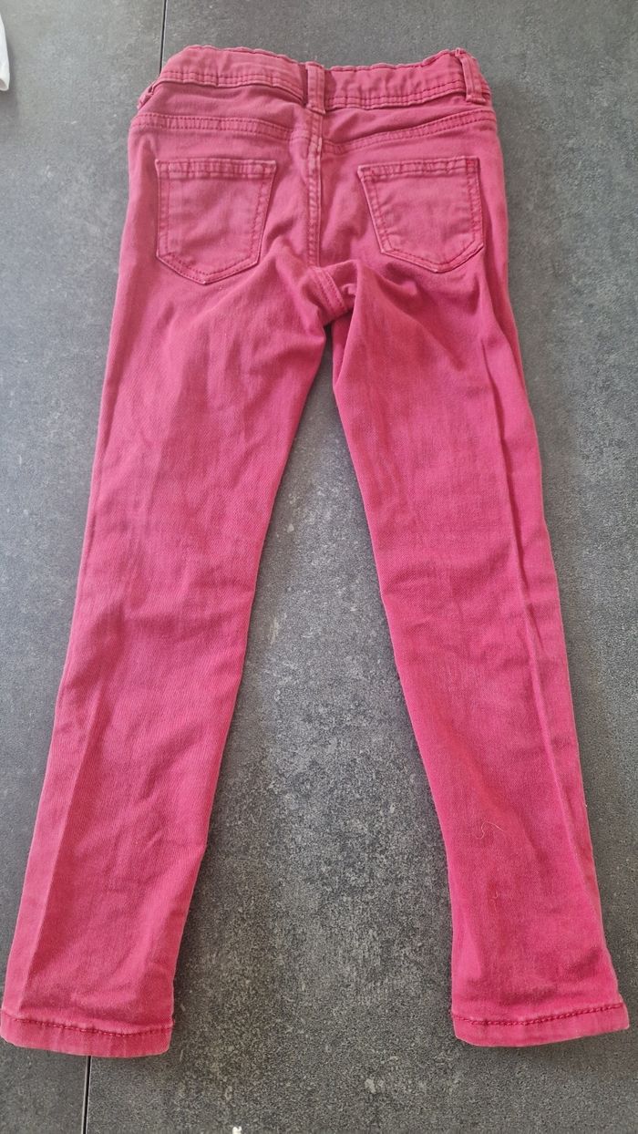 1 pantalon 1 salopette short 2 haut beige 4 ans - photo numéro 10