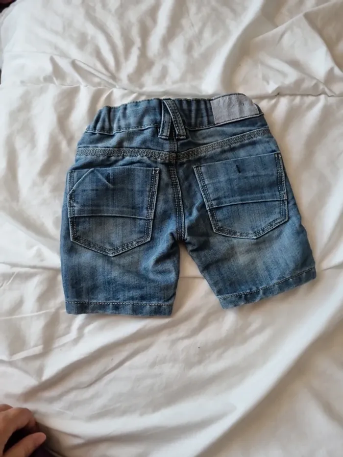 Short en jean reglable 86 92cm - photo numéro 5