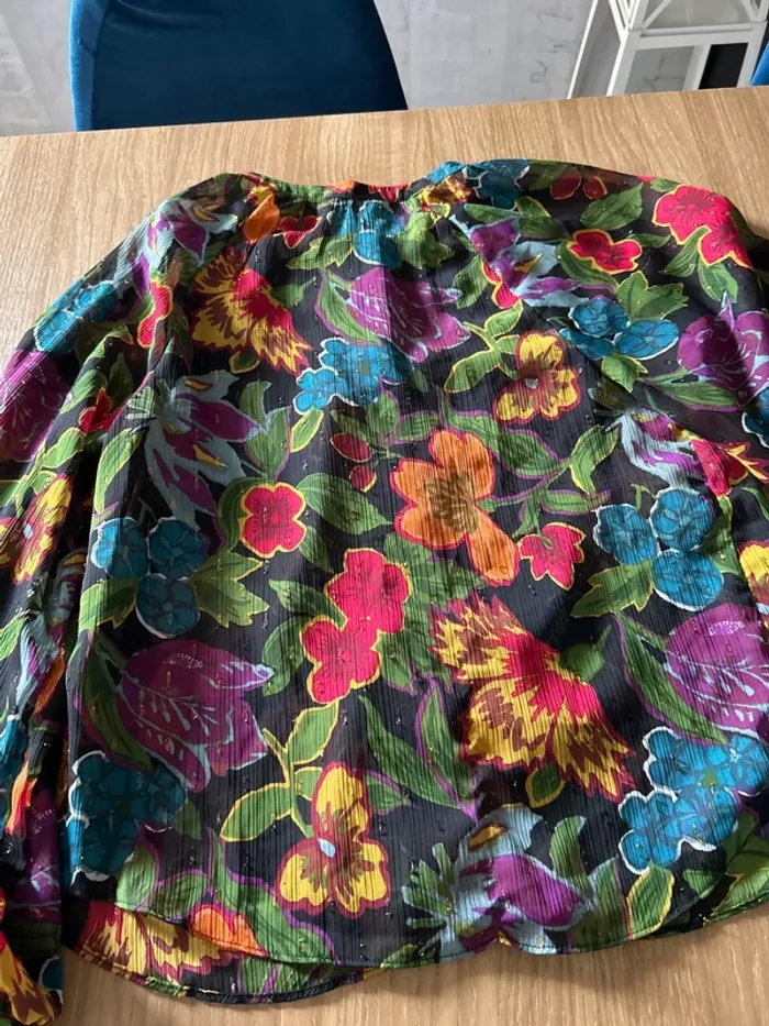 Chemise colorée bords dorés - photo numéro 8