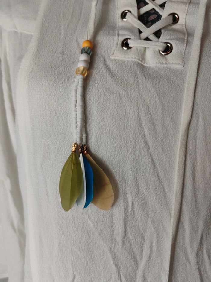 Robe blanche bohème - photo numéro 3