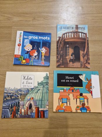 Livres grand format École des Loisirs CP 6/7 ans