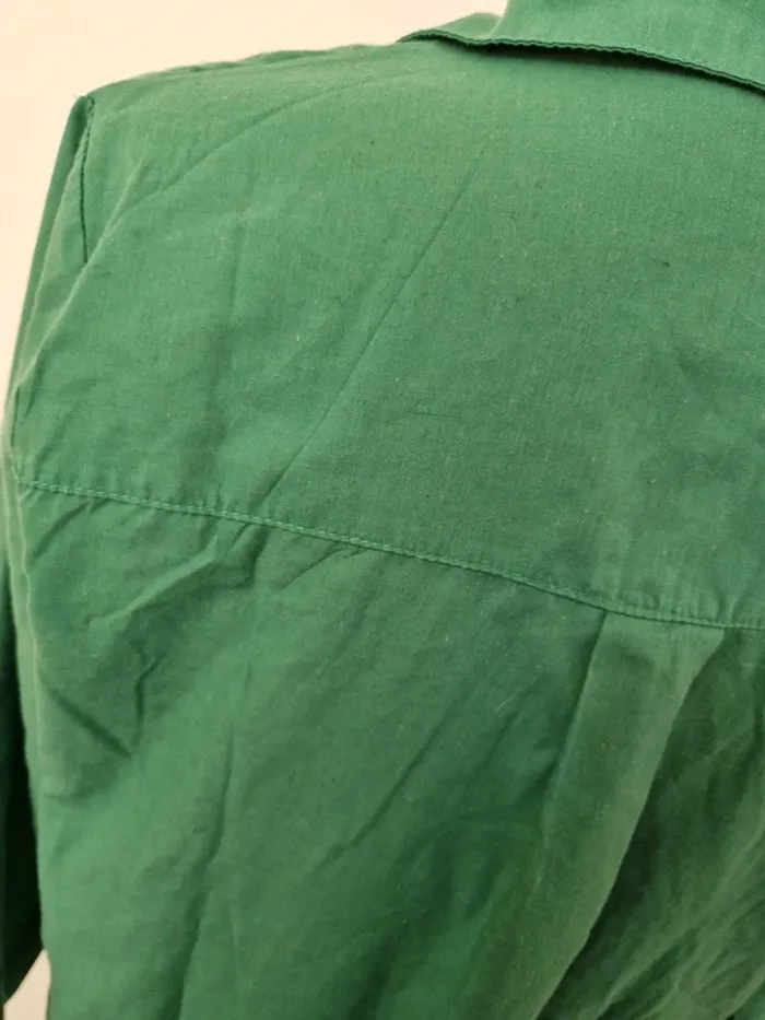 Chemise verte taille l - photo numéro 4