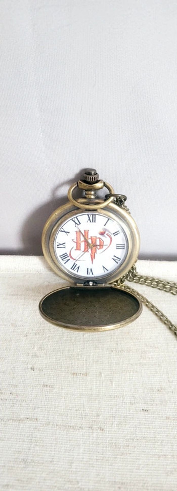 Montre à gousset Harry Potter - motif HP