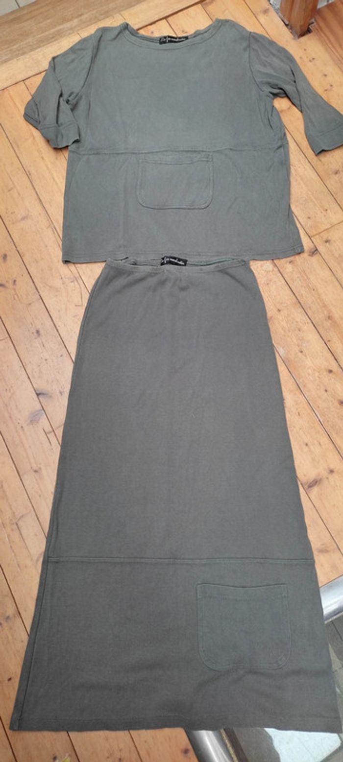 Ensemble jupe coton la fée maraboutee 38