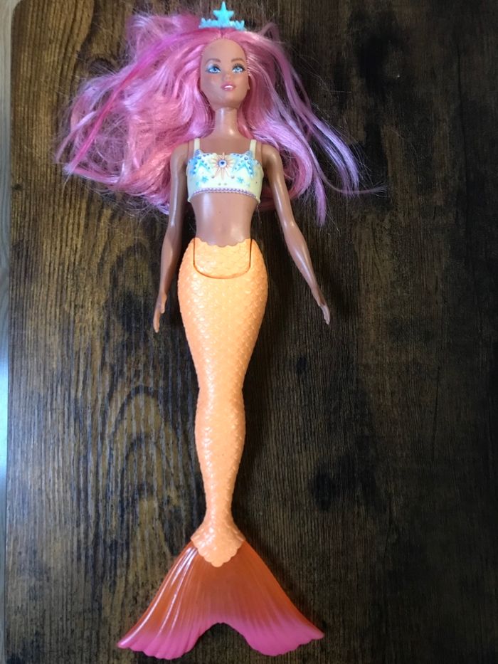Poupée Barbie Sirène Mattel - photo numéro 2