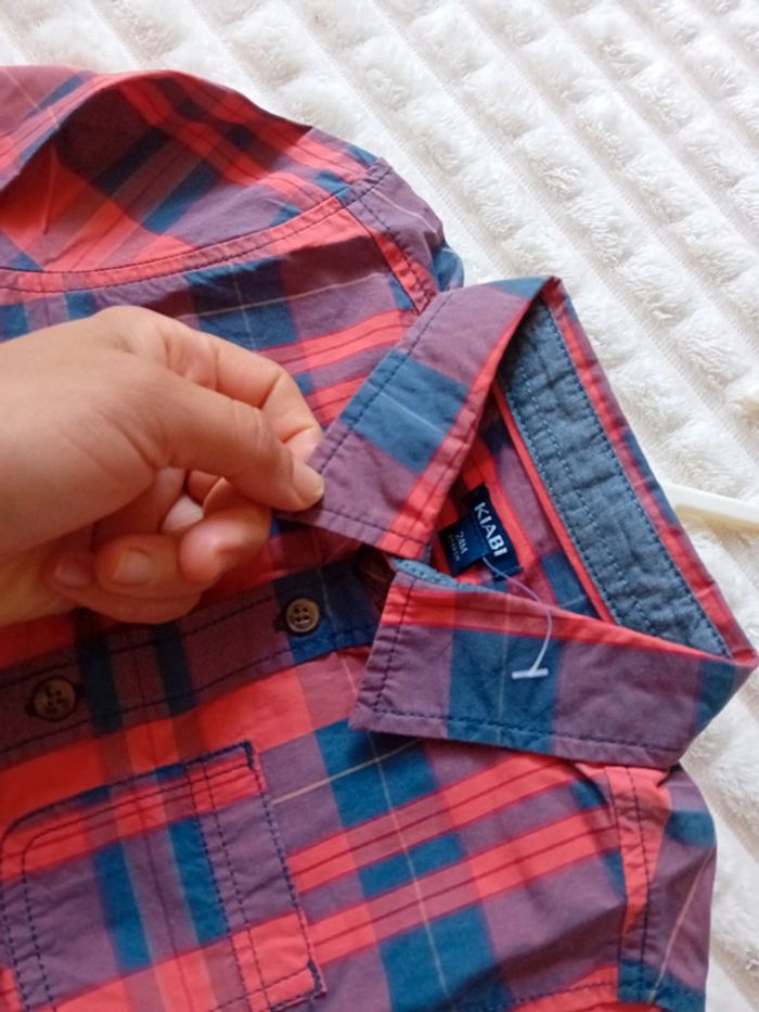 Chemise garçon 24mois neuf 🩶🖤 - photo numéro 3