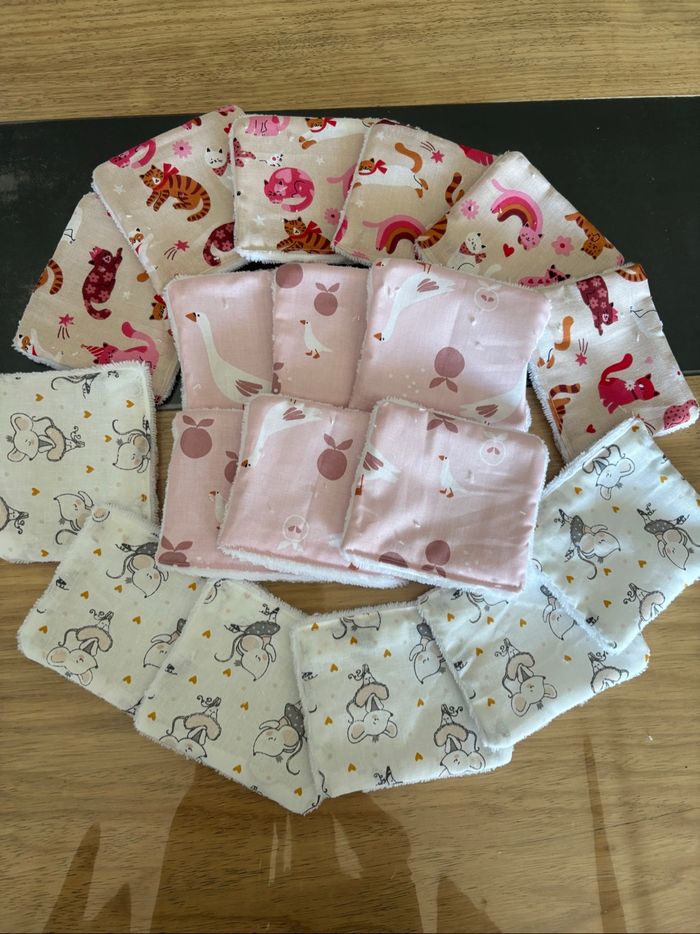 Lingettes lavables