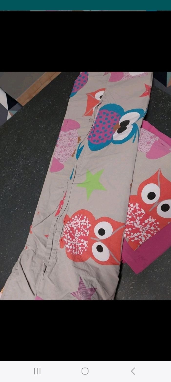 Parure housse de couette hiboux - photo numéro 2