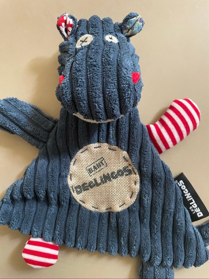 Doudou Les Déglingos Hippopotame - photo numéro 3