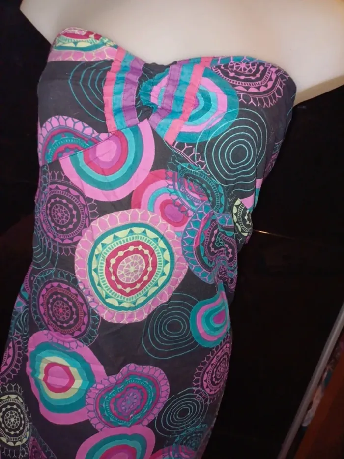 Magnifique robe dos nu style desigual L/XL - photo numéro 3