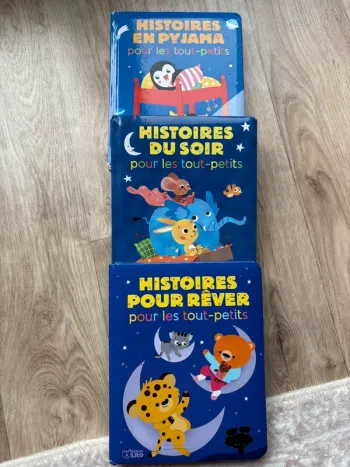 Lot 3 livres enfants Histoire du soir
