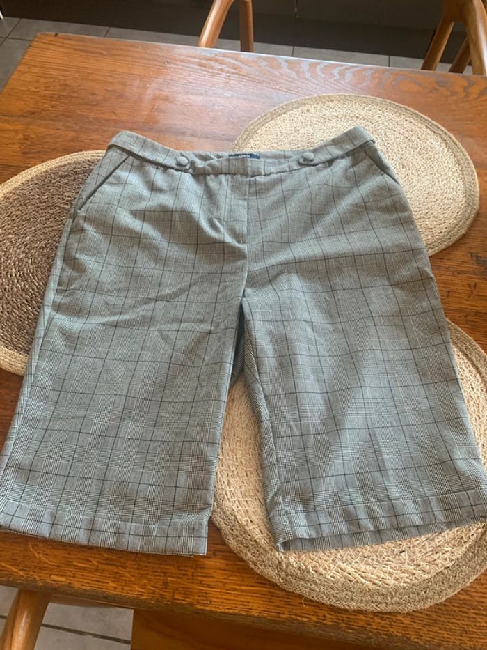 Short long Kiabi taille40 fluide rayé gros - photo numéro 2