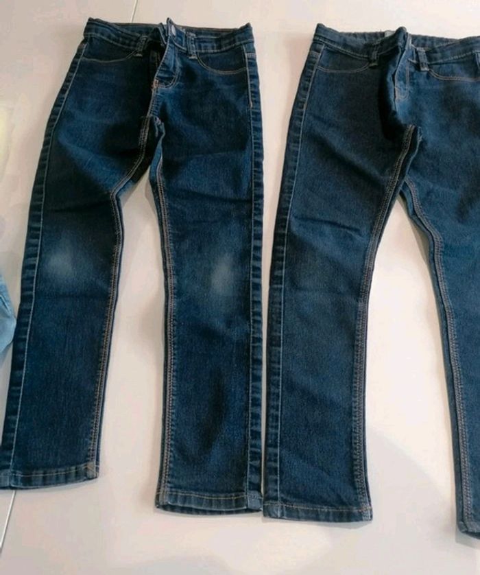 Lot 7 jeans skinny et slim Taille 8 ans fille 👖 - photo numéro 15