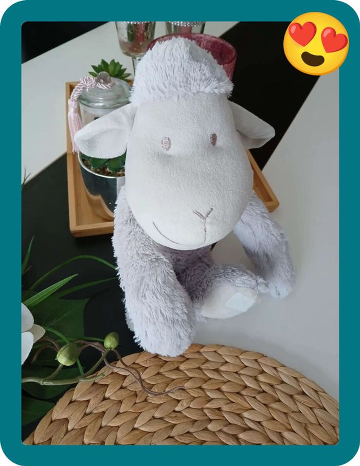 Adorable Péluche Mouton Atmosphèra Comme Neuve🌿🎁 - photo numéro 7