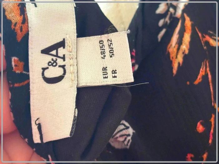 Magnifique robe taille 50/52marque C&A neuve sans étiquette - photo numéro 4