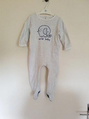 Pyjama 12 mois - 80 cm