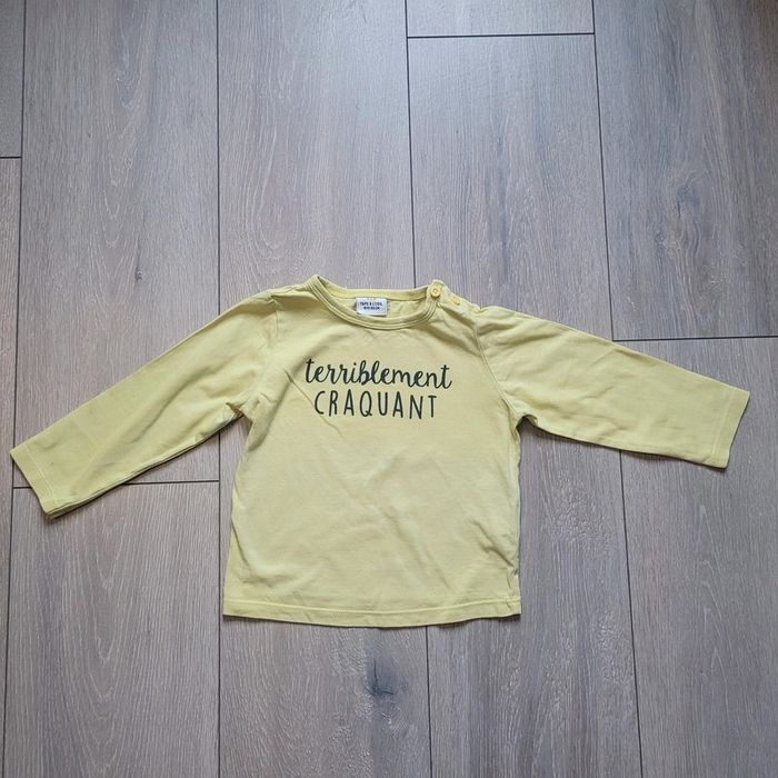 Maillot manche longue. Garçon 18 mois. Marque Tape à l oeil