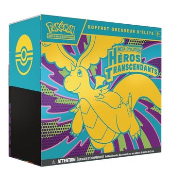 x1 ETB Pokemon ME2.5 Méga Évolution Héros Transcendants - Mega Dracolosse | Elite Trainer Box / Coffret Dresseur d'Elite Français ✨️