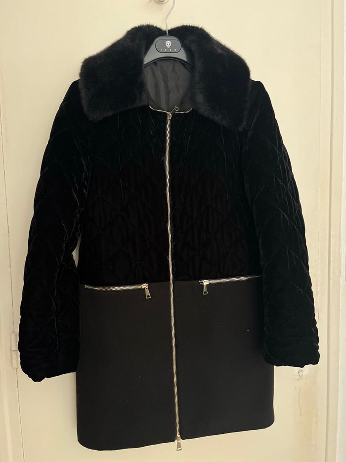 Manteau noir taille XS