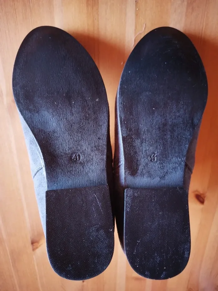 Bottines grises taille 41 - photo numéro 3