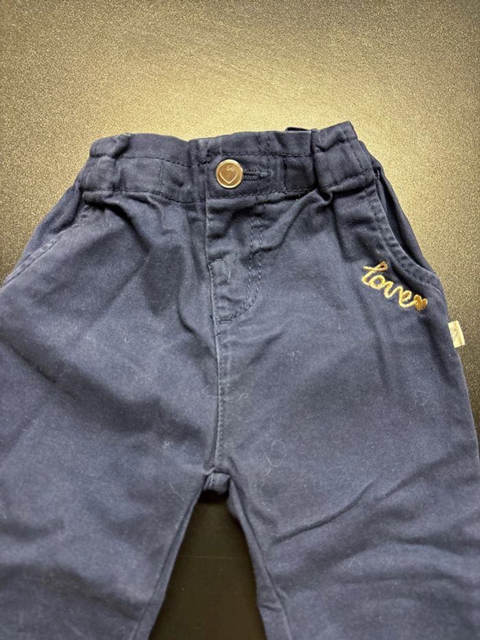 Pantalon bleu marine - photo numéro 2