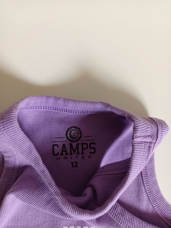 Débardeur fille Violet taille 12 ans Camps United - photo numéro 3
