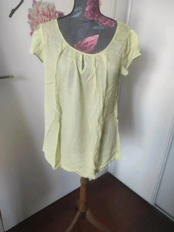 Blouse légère manches courtes