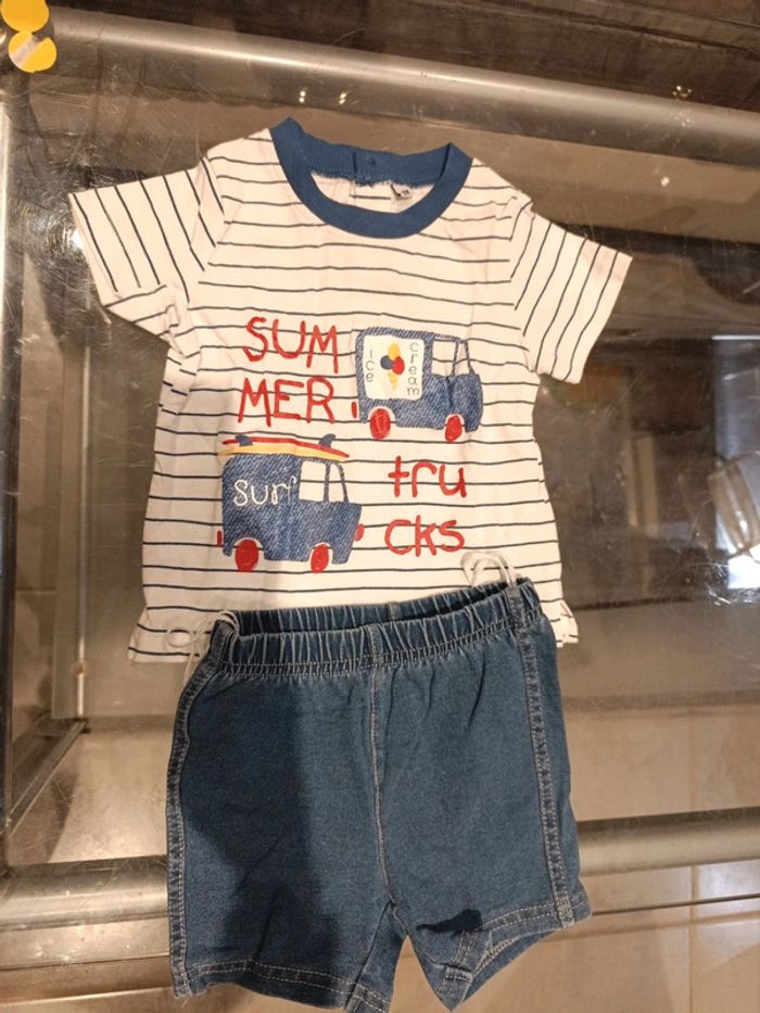 Ensemble été 6mois - photo numéro 2
