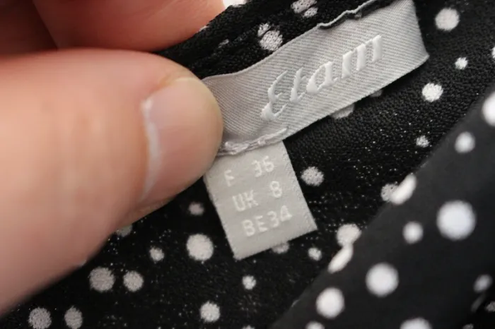 👗 Robe noire à pois, étam 📌 - photo numéro 4