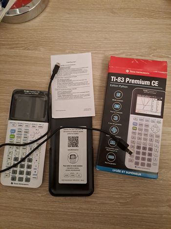 Calculatrice Ti 83 premium CE PYTHON