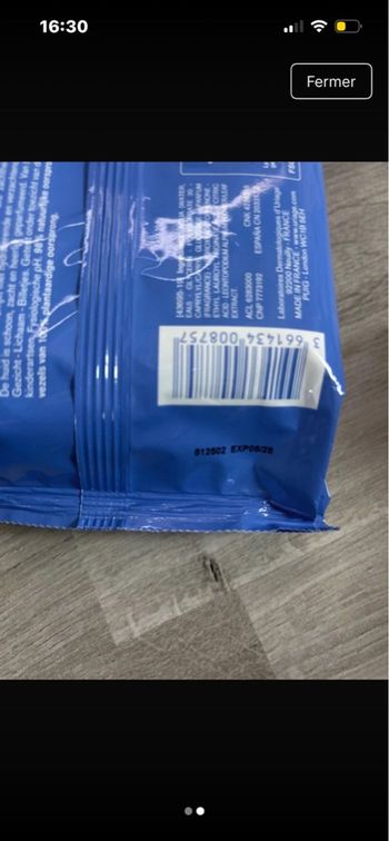 Lingettes Uriage