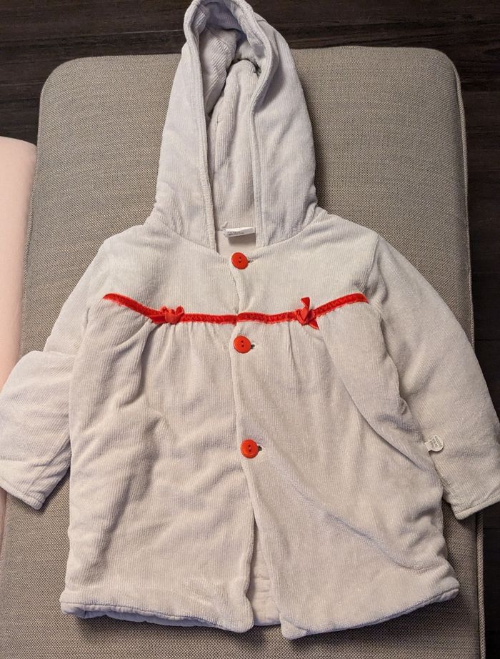 Ensemble robe+ manteau d'hiver taille 18 mois - photo numéro 4